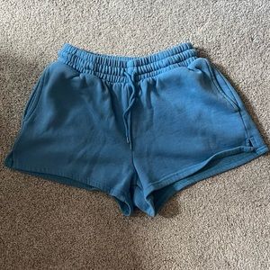 Blue Sweatshorts